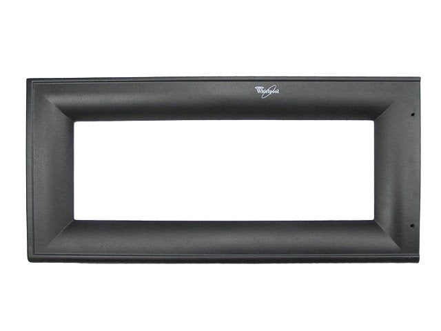 Whirlpool Microwave Frame, Outer (includes Glass) (black) 8185234