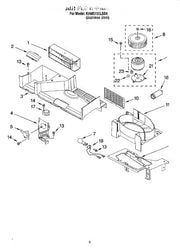 Whirlpool Microwave Bracket, Thermostat 8204653