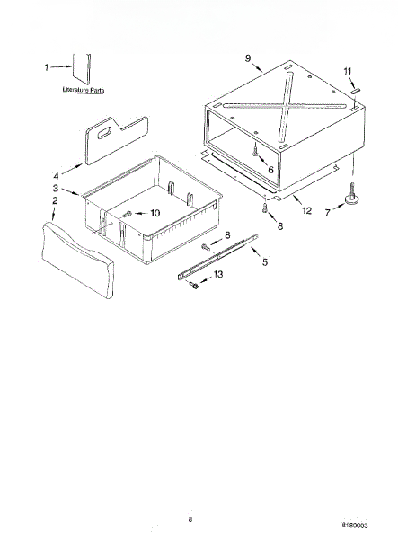 Whirlpool Dryer Screw, 6-19 X 3/8 3400618