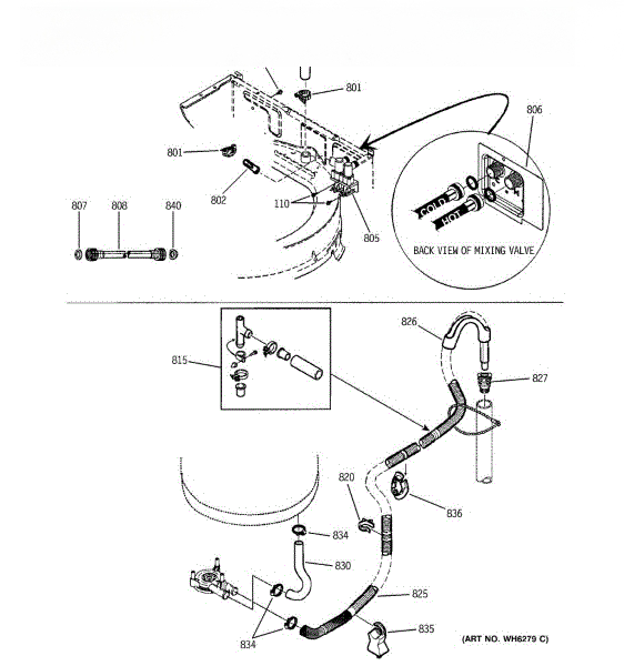GE Valve, Mixing WH13X10011