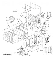 GE Microwave Choke Cover WB55X10583