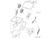 GE Freezer Cover-Hinge Upper WR13X10264