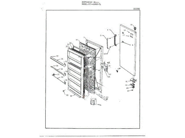 Frigidaire Freezer Screw 054679