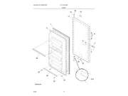 Frigidaire Freezer Panel-Inner Door,frzr 216527615