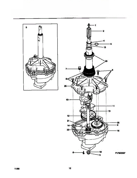 Frigidaire Washer/Dryer Combo Housing 131878300