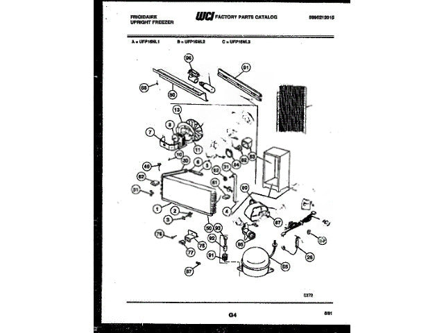 Frigidaire Freezer Light Bulb/lamp 216867800