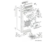 GE Freezer Pan Stop WR02X10524