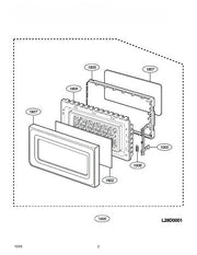 Frigidaire Microwave Frame 5304435980