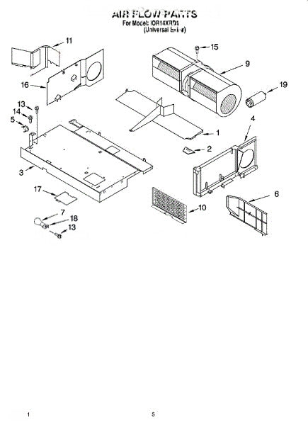 Whirlpool Microwave Covr-Light 8205030