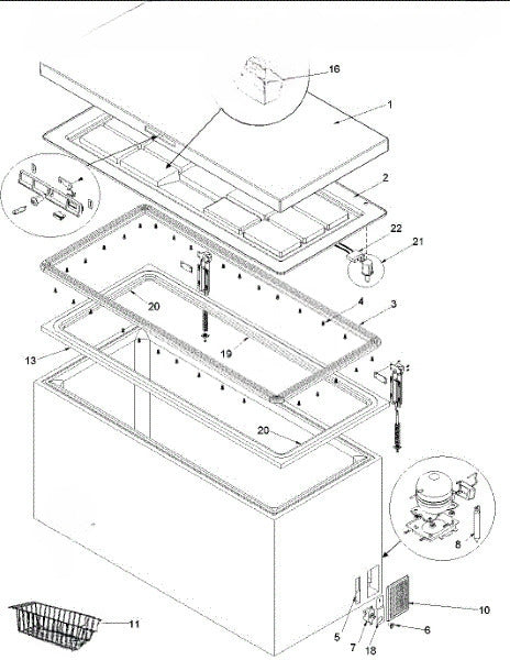 Whirlpool Freezer Panel-Ext 4390903