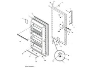 GE Freezer Lock Complete WR05X10001