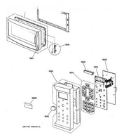 GE Microwave Led Holder Ass'y WB06X10321
