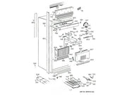 GE Freezer Fastener Pan Support WR01X10180