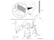 GE Freezer Clamp Cover WR02X10897