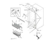 GE Freezer Cover Control Housing WR02X10939