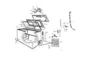GE Freezer Spring Clip-Lock Mount WR01X10363