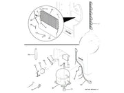 GE Freezer Screw,ph Truss Head ,6-3 WR01X10374