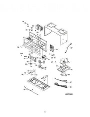Frigidaire Microwave Electrical Harness 5304436713