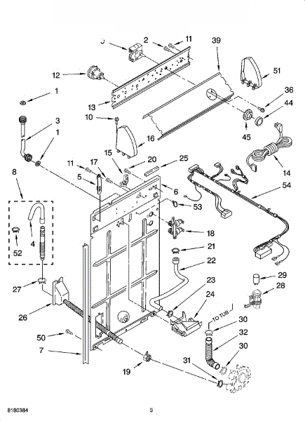 Whirlpool Control Panel 3956972