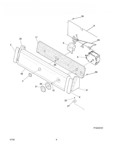 Frigidaire Panel 134325000