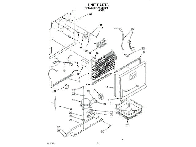 Whirlpool Freezer Bolt 8210220