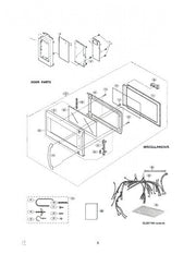 Frigidaire Microwave Panel-Inside Door 5304440306