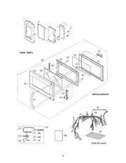 Frigidaire Microwave Panel-Inside Door 5304440307
