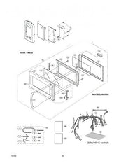 Frigidaire Microwave Glass Panel 5304440311