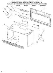 Whirlpool Microwave Wrapper-Cab 8205404