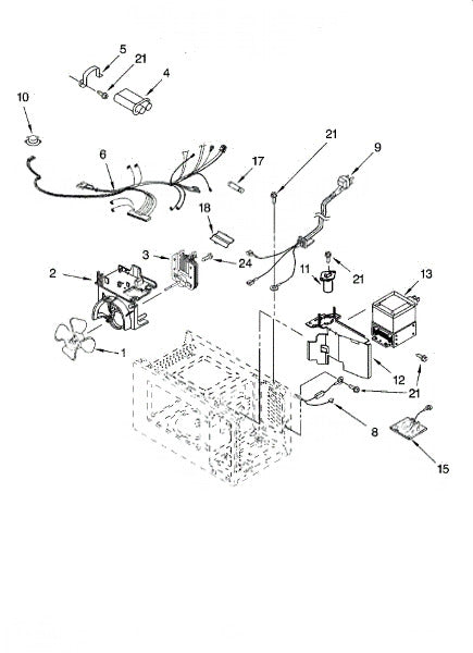Whirlpool Microwave Suct-Guide 8205482