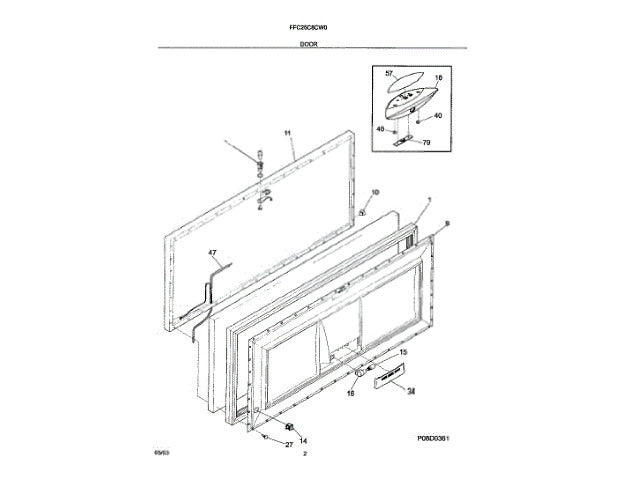 Frigidaire Freezer Overlay 216899506