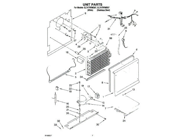 Whirlpool Freezer Overload 8210241