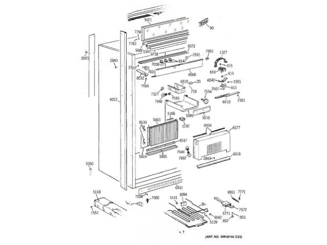 GE Freezer Use Geh WR17X11578 WR02X11629