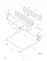 Frigidaire Dryer Bracket 134487900