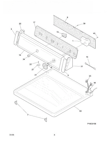 Frigidaire Dryer Bracket 134487900