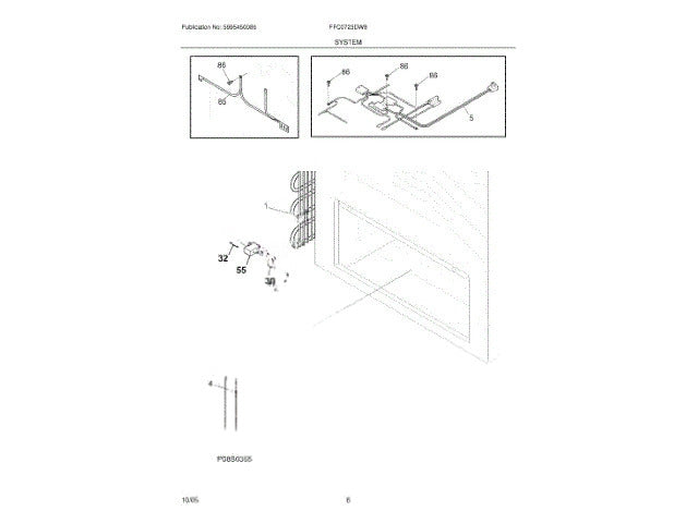 Frigidaire Freezer Clip 297030500