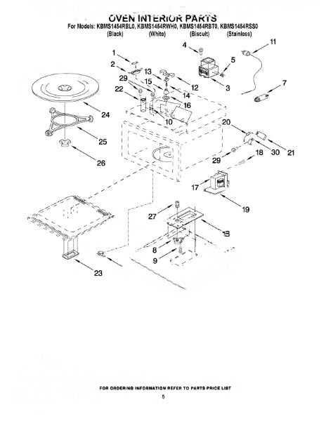 Whirlpool Microwave Screw 8205672