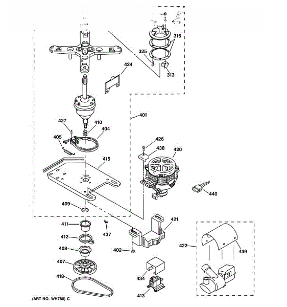 GE Slider Splutch WH07X10013