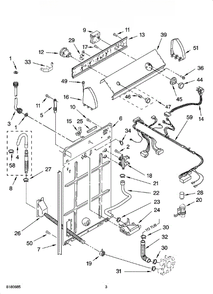 Whirlpool Control Panel 3956984