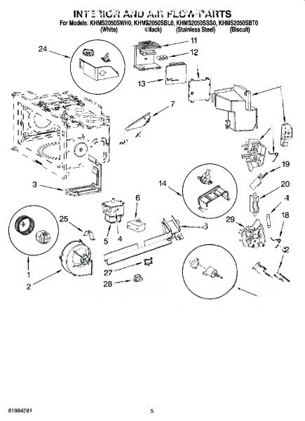 Whirlpool Microwave Clip 8206038