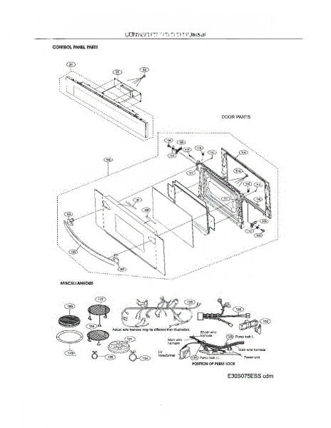 Frigidaire Microwave Screw 5304451517