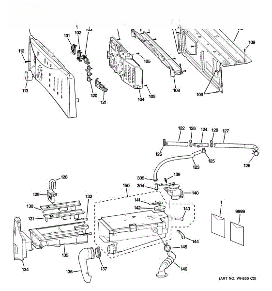 GE Dispenser_clamp WH01X10249