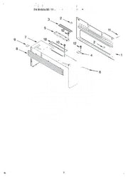 Whirlpool Microwave Wrapper-Cab 8206546