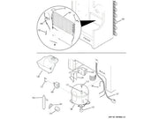GE Freezer Clamp Cover WR02X12247
