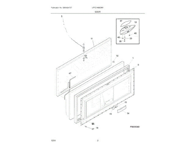 Frigidaire Freezer Shield 216578507