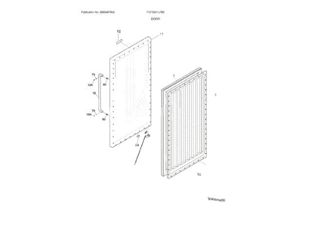 Frigidaire Freezer Plug-Button 216403701