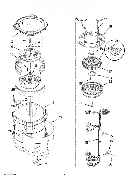 Whirlpool Dryer Screw 8533957