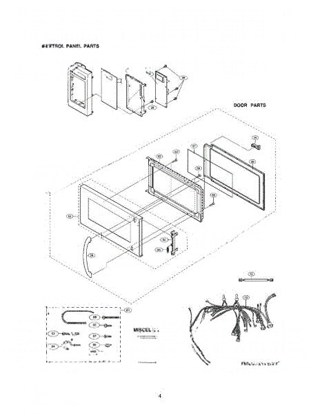 Frigidaire Microwave Screw 5304453722