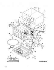 Frigidaire Microwave Label 5304453941