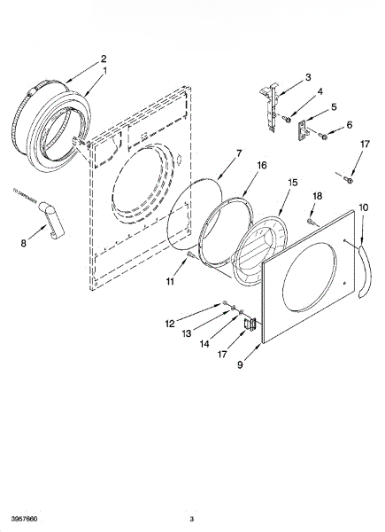 Whirlpool Latch 8183024